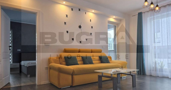 Apartament de 2 camere, modern, 60mp, parcare, zona Vivo