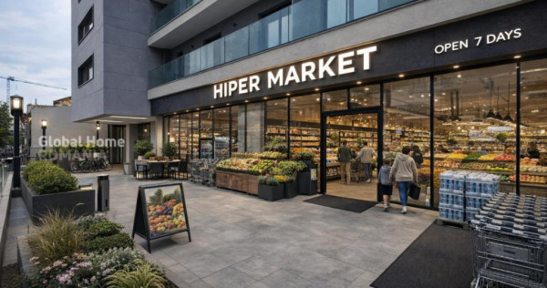 Obor - Avrig Park | Spațiu Comercial 60 mp | Vitrină 4 ml