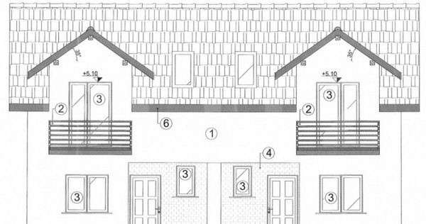 Duplex modern P+M, 95 mp utili, teren 259 mp, predare la che