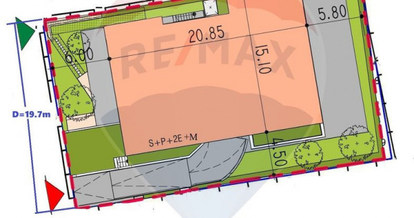 Teren Bucurestii Noi Autorizatie Construire S+P+2E+M