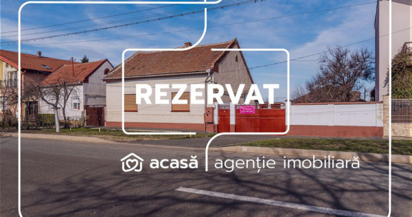 REZERVAT!Casă cu teren 846 mp Micalaca, Strada Lipovei.