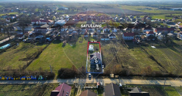 Casă nouă de v&acirc;nzare 220 mp 13 ari teren SATULUNG 15KM...