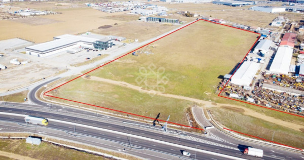 Teren industrial cu dublu front, Parc Industrial I Oradea