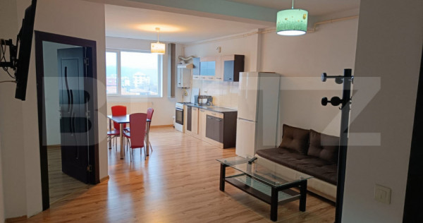 Apartament 2 camere, 58 mp, parcare cu CF, balcon, zona Stad