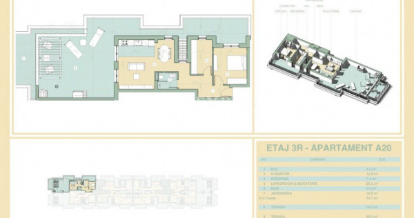 2 Camere Direct Dezvoltator -Incalzire in Pardoseala