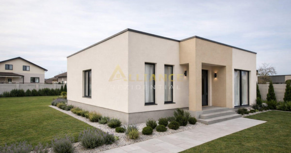 Casa individuala- 4 camere - 2 bai- incalzire pardoseala