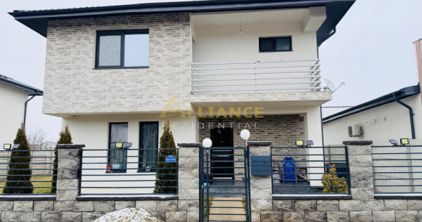 Casa 4 camere Berceni, semimobilata, teren generos 520 mp