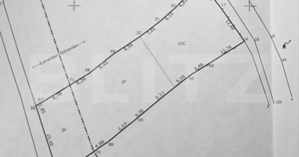 Teren de vanzare, 1139 mp, zona Exterior Vest
