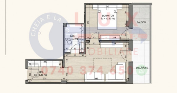 ID 20008 Apartament 2 camere | BLOC NOU