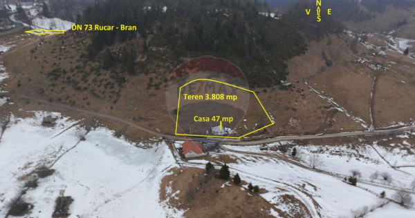 Casă + Teren Intravilan Fundata | Vedere Panoramică | A...
