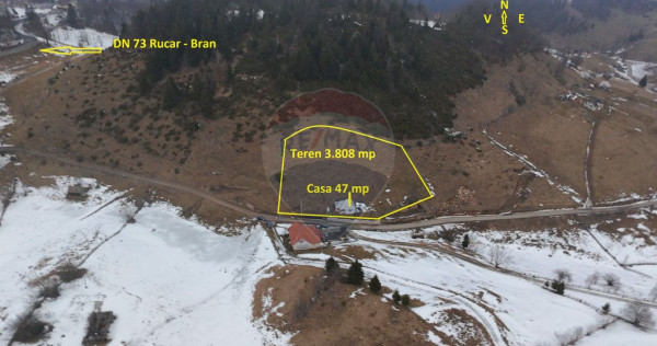 Casă + Teren Intravilan Fundata | Vedere Panoramică | A...