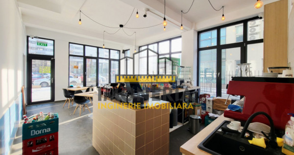 Cafenea stradala-100m metrou Mihai Bravu-dotari full-posibil