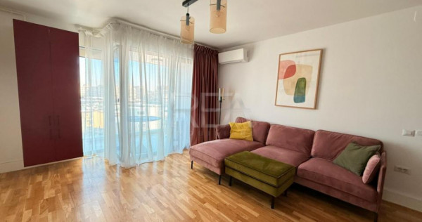 2 camere Floreasca, centrală, an 2020, metrou, 55 mp