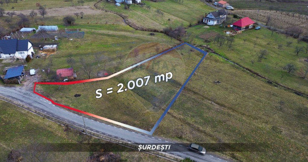 Teren intravilan de vanzare Șurdești