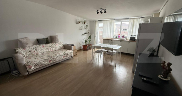 Apartament 2 camere, 46 m, mobilat, utilat, incalzire pardos