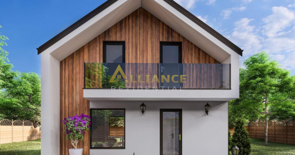 Casa individuala - 4 camere - 104 mp utili - 325 mp teren