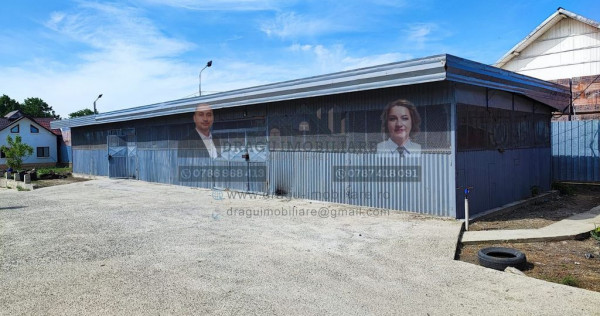 Hala 200 mp si teren 1000 mp/Adjud/Vrancea