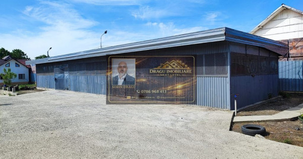 Hala 200 mp si teren 1000 mp/Adjud/Vrancea