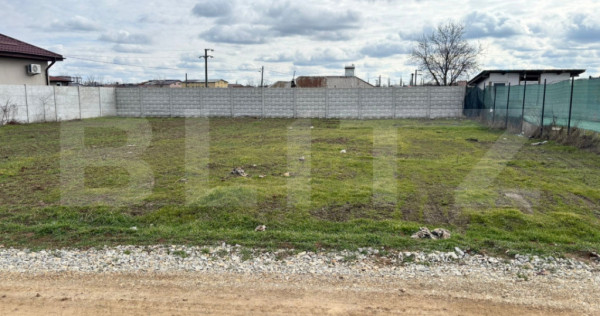 Teren intravilan 500 mp, front 22 ml, utilități &ndash; Șimni