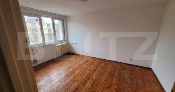 Apartament 2 camere, spatiu birouri, 54 mp, zona Brazda lui