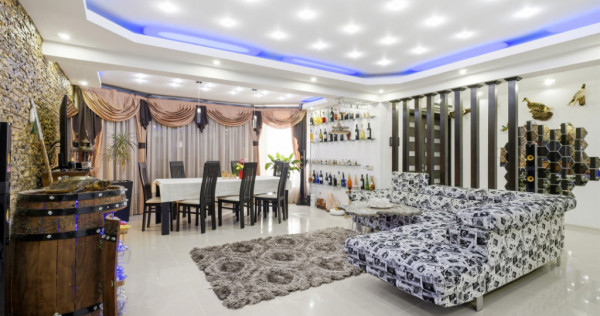 Casă spațioasă P+1 | 4 dormitoare | garaj dublu | teren 7