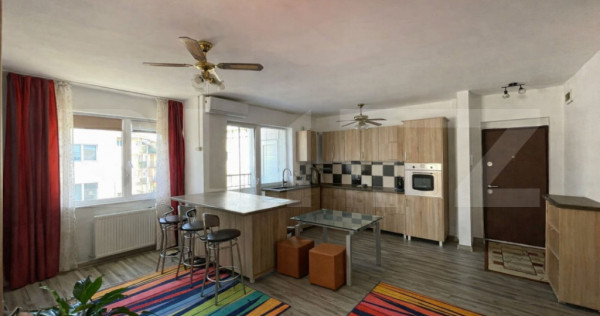 Apartament luminos 3 camere, 62 mp, etaj intermediar, parca