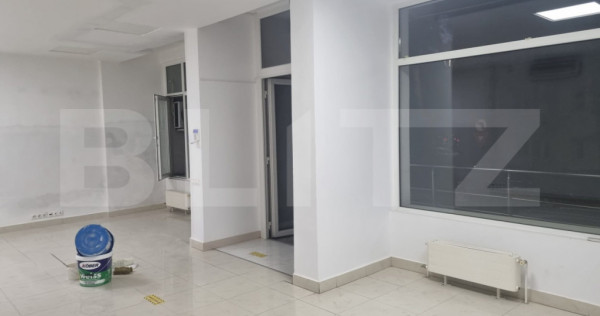 Spatiu comercial, 72 mp, parter, vitrina, zona Policlinica