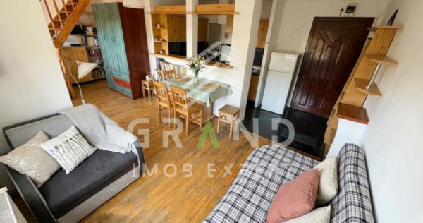 Apartament pe două nivele | 45 mp | Balcon | Mansardă | Gh