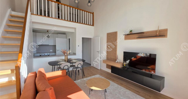 Penthouse cu 4 camere complet mobilat si utilat Turnisor Sib