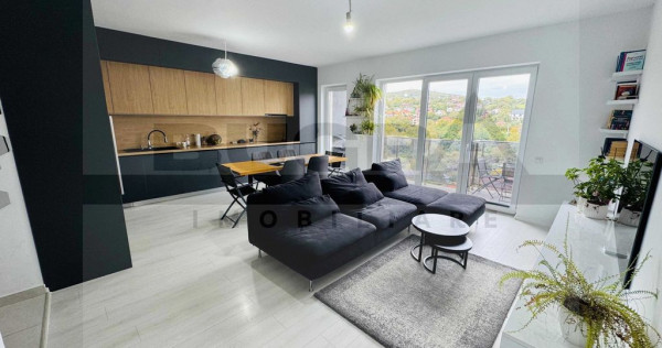 Penthouse 94mp utili, terasa 38mp, 2 parcari, zona Oasului