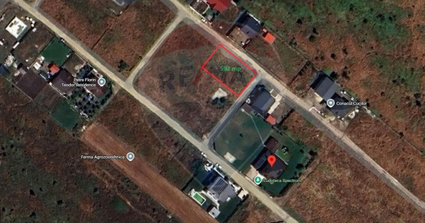 Teren intravilan 592 mp &ndash; Tărtășești/DN7 - 25 min d...