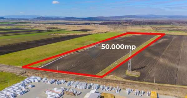Teren 50.000 mp &icirc;n Prejmer &icirc;n spatele parcului industrial