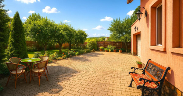 Casa nordica luminoasa, gata de mutat, garaj cald,spatiu de