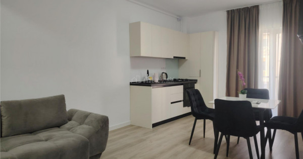 Apartament 2 camere, bloc nou, mobilat si utilat modern
