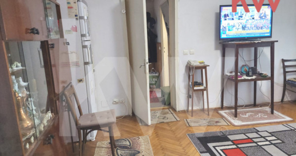 Apartament 2 camere semidecomandat &bull; parter &bull; Nicolae Ti