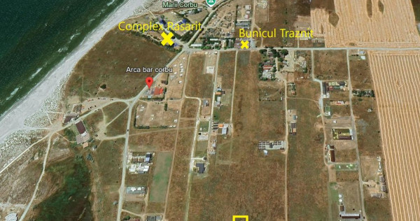 Teren Intravilan Plaja Corbu | 1.064 mp | Ideal Investiție