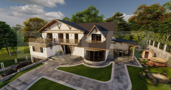 Vila in Voronet, 287 mp utili, 950 mp teren, zona deosebita