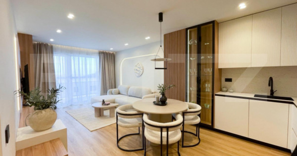 Apartament premium 59 mp, parcare, bloc nou, etaj intermedia