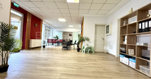 Spațiu comercial Kasper Coresi 100 mp, terasă 35mp