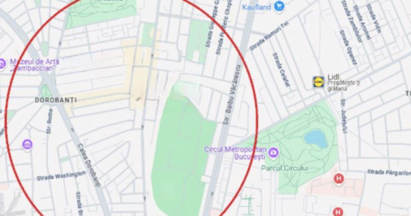 Zona p-ța Floreasca sp 90 mp trafic intens