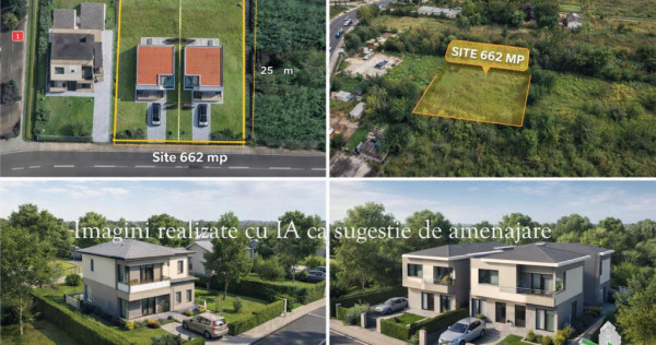Teren intravilan Balotesti - Saftica 662mp