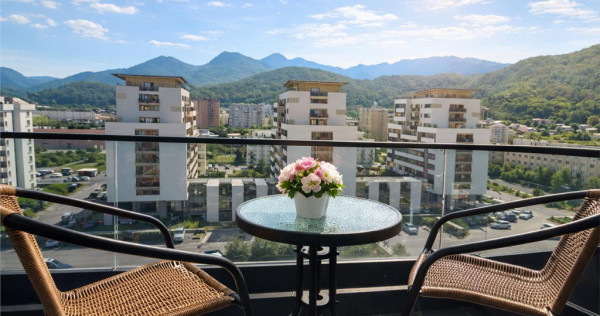 Studiou la Transilvania Residence, terasa de 15 mp si blacon