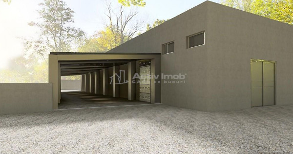 Hala 700 mp - teren 3998 mp - Nufarul