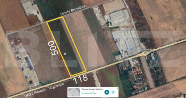 Oportunitate investiție &ndash; Teren 5,9 ha &icirc;n Parcul Industr