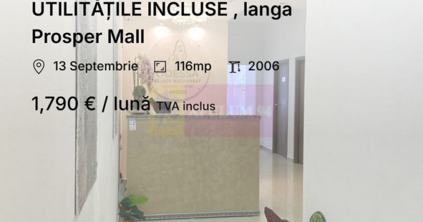 Spațiu birou/ideal servicii &ndash; TOATE UTILITĂȚILE INCL...