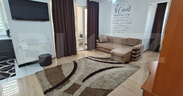 Apartament 2 camere mobilat, 3 balcoane, etaj 1, parcare, zo