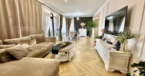 Casă superbă, pe un singur nivel, 284 mp, mobilată lux ??