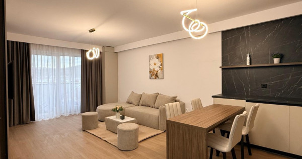 Apartament 2 camere, et.4, lift, sup.45 mp, complet nou Floresti