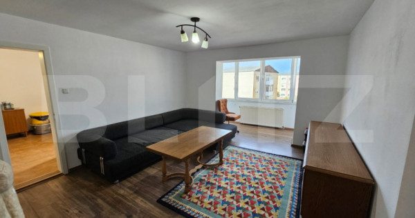 Apartament 2 camere, 55 mp, renovat, luminos, zona Cetate ??