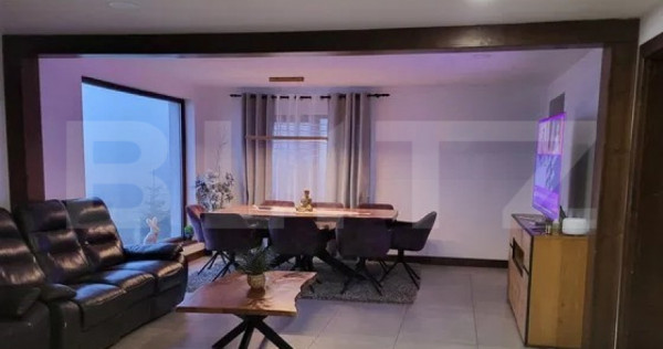 Cabana elegantă cu 2 zone spa, 180mp, teren 1200mp, Măriș